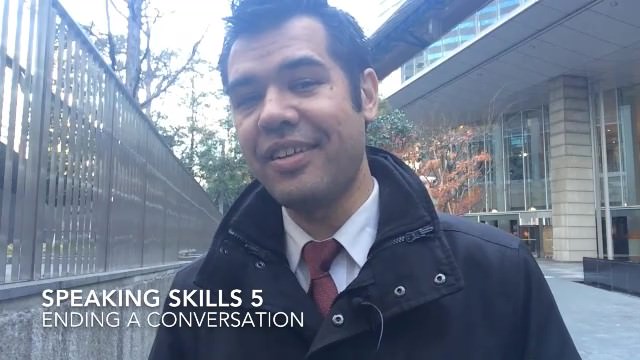 Speaking Skills 5 | Ending A Conversation